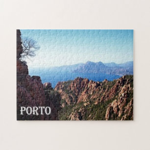 Puzzle France - Corsica - Bastia - port at night -