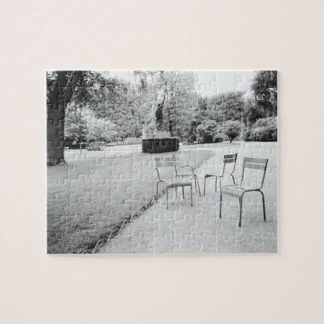 Puzzle FRANCE, Paris : Statue du jardin du Luxembourg (Horizontal)