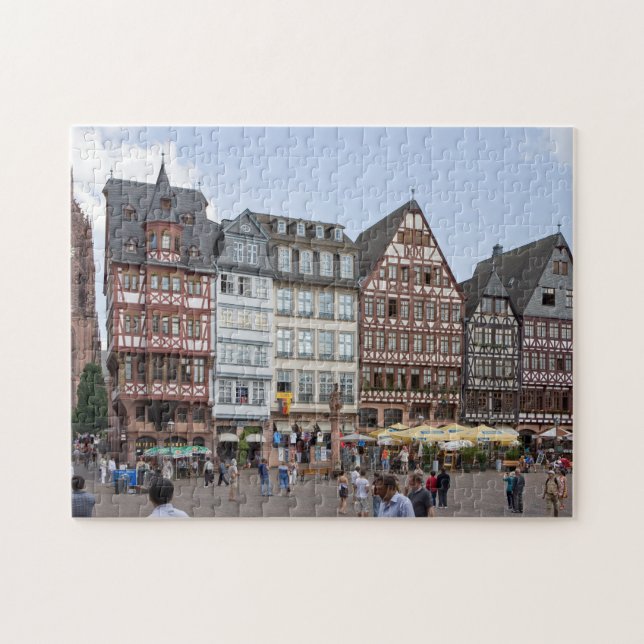 Puzzle Francfort Allemagne. (Horizontal)
