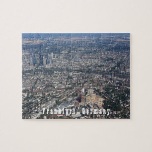 Puzzle Francfort Allemagne du ciel