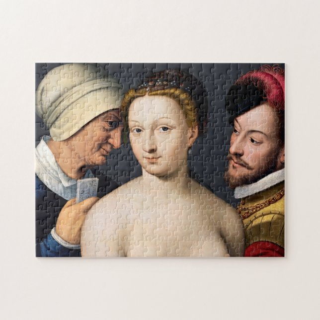 Puzzle Francois Clouet - La Lettre d'amour (Horizontal)