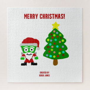 Puzzle FrankenCheese de Noël 50,8 cm x 50,8 cm