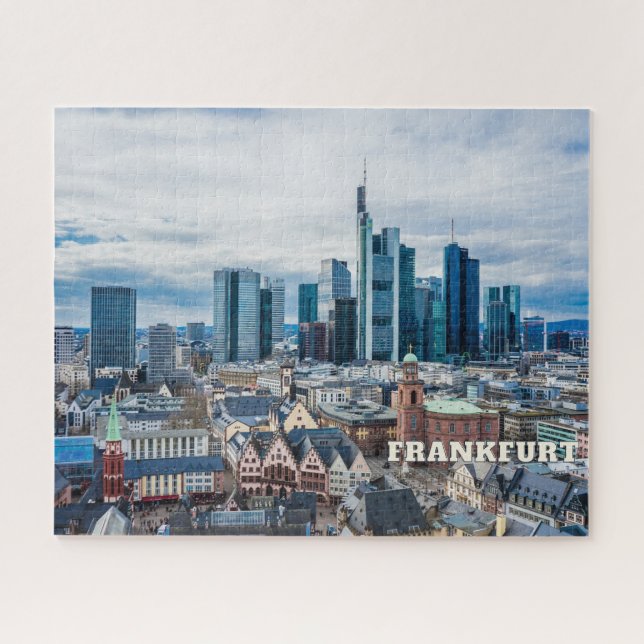 Puzzle Frankfurt, Germany City View   (Horizontal)