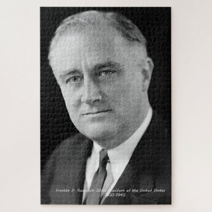 Puzzle Franklin D. Roosevelt 32e Président des États-Unis