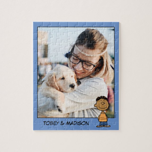 Puzzle Franklin Smiling | Ajouter votre photo (Vertical)