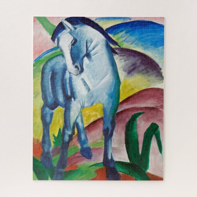 Puzzle Franz Marc Blue Horse (1911) (Vertical)