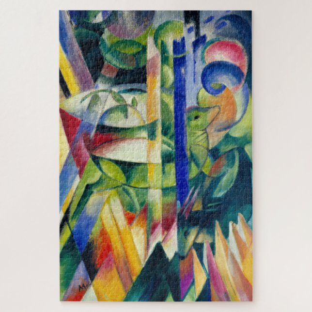 Puzzle Franz Marc La Petite Chèvre De Montagne (Vertical)