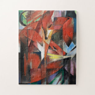 Puzzle Franz Marc Les Renards (1913)