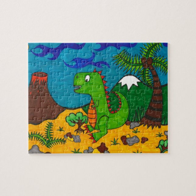 Puzzle Frapper du pied T-Rex (Horizontal)
