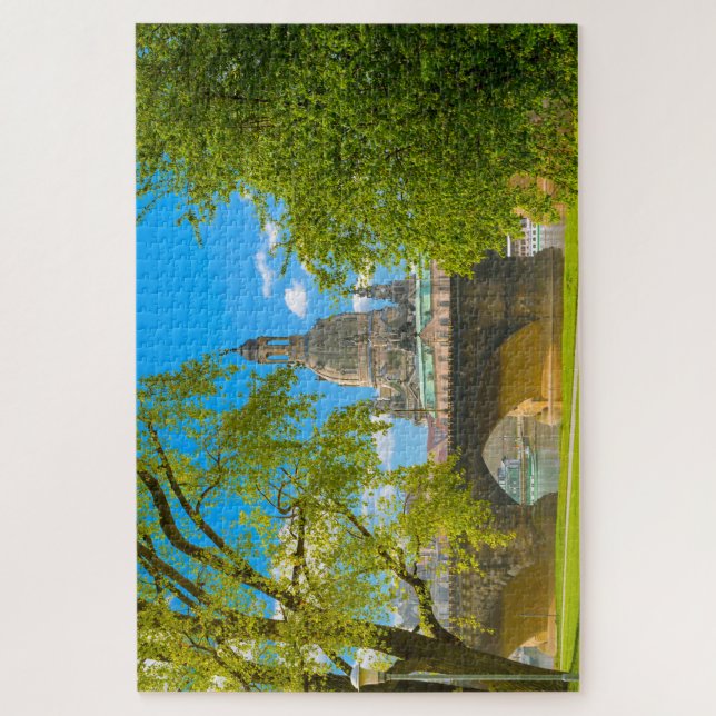 Puzzle Frauenkirche Dresde Allemagne. (Vertical)