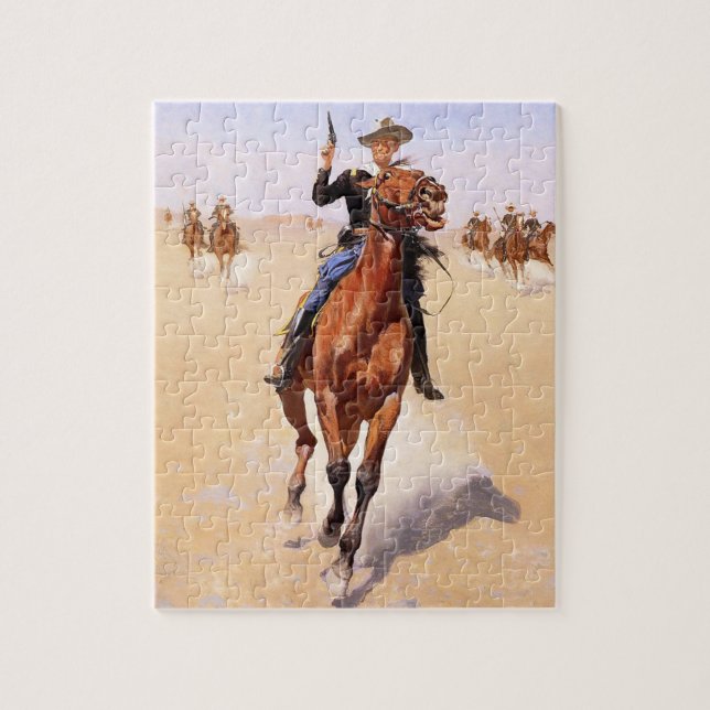 Puzzle Frederic Remington Le Cavalier (Vertical)