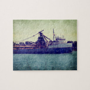 Puzzle Freighter des Grands Lacs