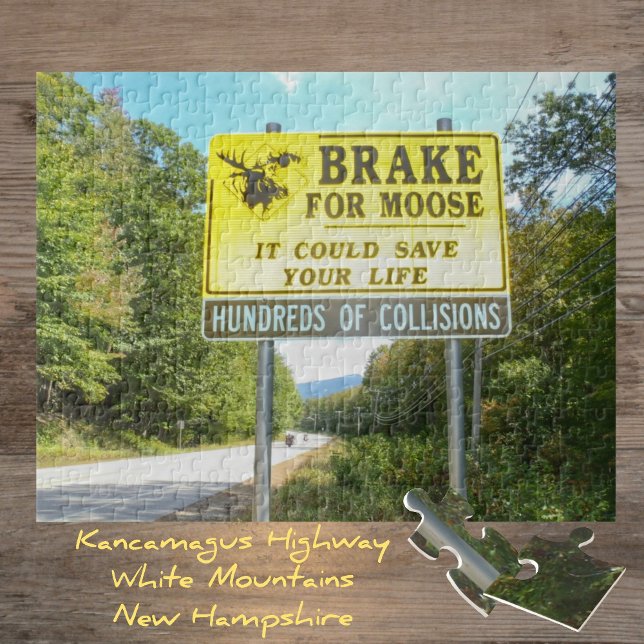 Puzzle Freinez pour les orignaux Kancamagus Highway New H (Créateur téléchargé)