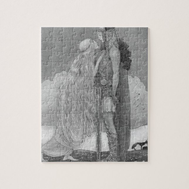 Puzzle Freja et Svipdag par John Bauer (Vertical)