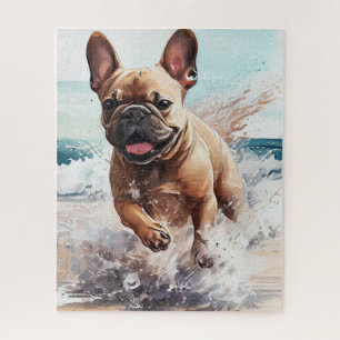 Puzzle French Bulldog Cadeau