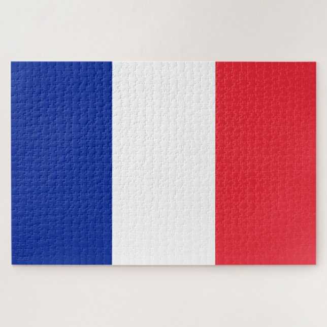 Puzzle French Flag (France) (Horizontal)