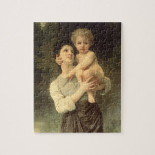 Puzzle Frère et soeur par William Adolphe Bouguereau