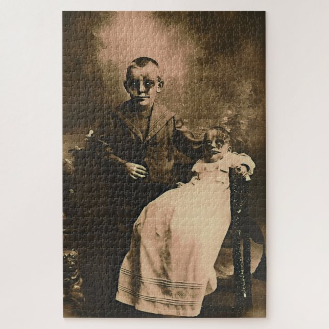 Puzzle Frères zombies (Vertical)