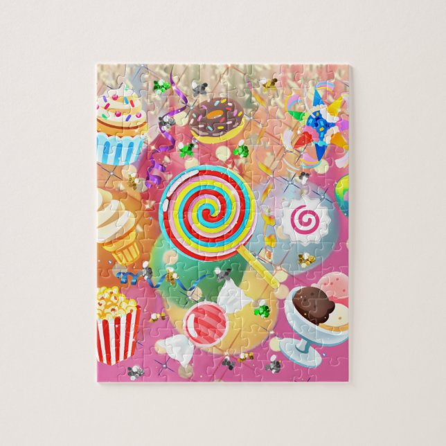 Puzzle Friandises Emoji (Vertical)