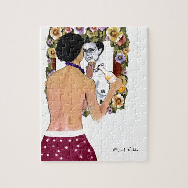 Puzzle Frida Kahlo en el Espejo Portrait (Vertical)