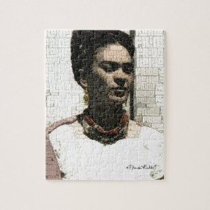 Puzzle Frida Kahlo Portrait textile