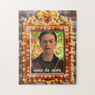 Puzzle Frida Kahlo Reflejando