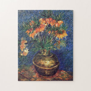 Puzzle Fritillaires dans un vase de cuivre par Van Gogh