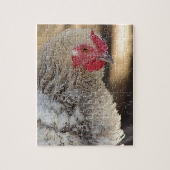 Puzzle Frizzle Rooster (Vertical)