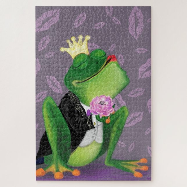 Puzzle Frog Prince (Vertical)
