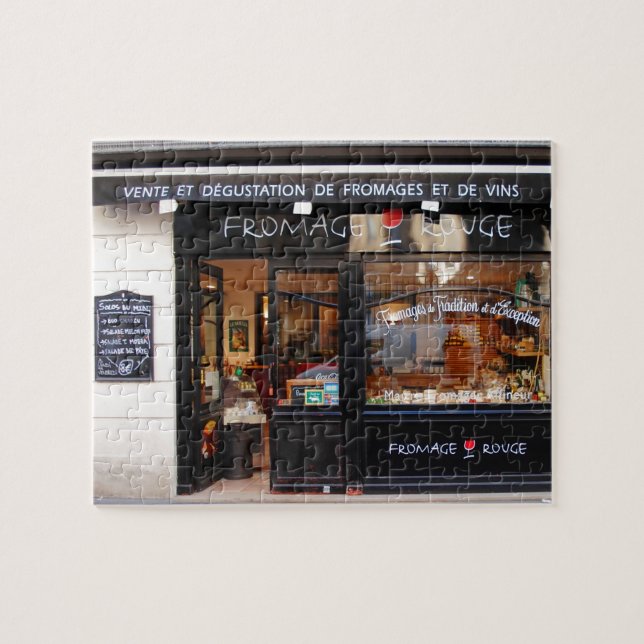 Puzzle Fromage Rouge ~ Fromage et Vin Paris (Horizontal)