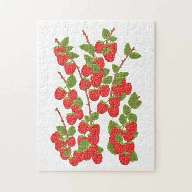 Puzzle Fruit de framboise (Vertical)