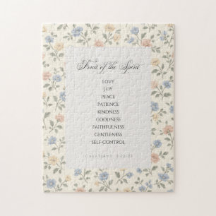 Puzzle Fruit de l'Esprit Galates 5:22–23 Verset de la Bib