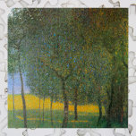 Puzzle Fruits de Gustav Klimt, Art Nouveau Vintage<br><div class="desc">Fruits Trees (1901) de Gustav Klimt est une peinture d'art vintage de l'époque victorienne Symbolisme. Une scène nature avec une variété d'arbres fruitiers biologiques dans un verger au printemps ou en été avec des fruits mûrs et fleurs fleuries. À propos de l'artiste : Gustav Klimt (1862-1918) était un peintre symboliste...</div>