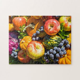 Puzzle Fruits et légumes à la bonté