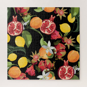 Puzzle Fruits tropicaux : Exotique Arrière - plan sans jo