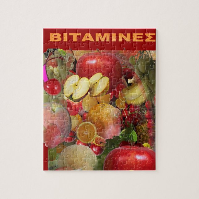 Puzzle Fruits Vitamines (Vertical)