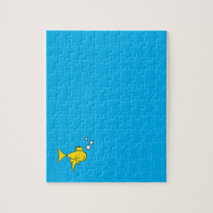 Puzzle Frustrer Le Poisson D'Or De Natation