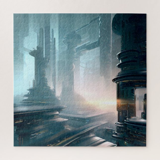 Puzzle FSF Futuristic City (4) (Vertical)