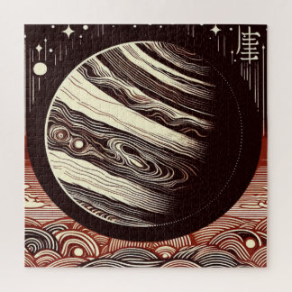 Puzzle FSF Jupiter Woodcut 2