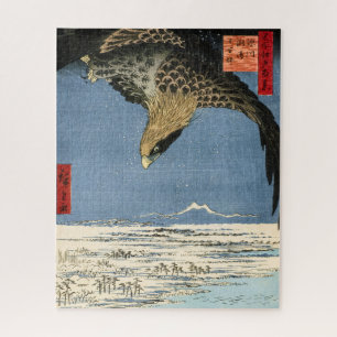 Puzzle Fukagawa Susaki et Jumantsubo par Hiroshige