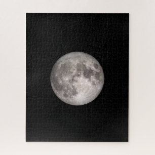 Puzzle Full moon NASA image fun Fête des pères cadeau