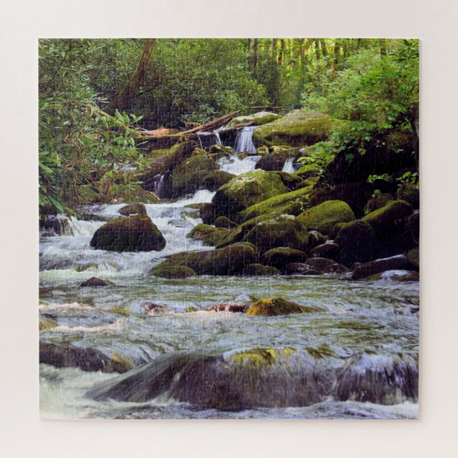 Puzzle Fumé Mountain Stream - 20x20 (Vertical)