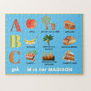 Puzzle Fun Alphabet ABC nom personnalisé