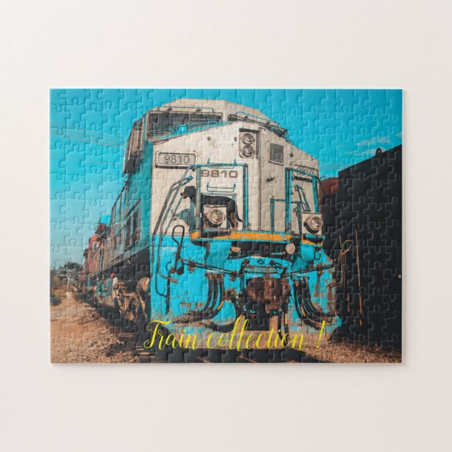 Puzzle Fun Art Train Famille (Horizontal)