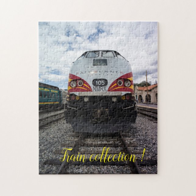 Puzzle Fun Art Train Famille (Vertical)