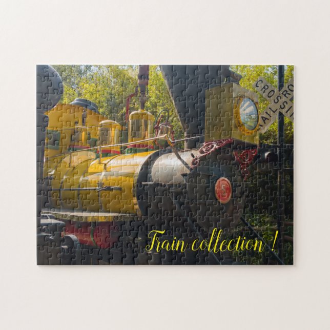 Puzzle Fun Art Train Famille (Horizontal)