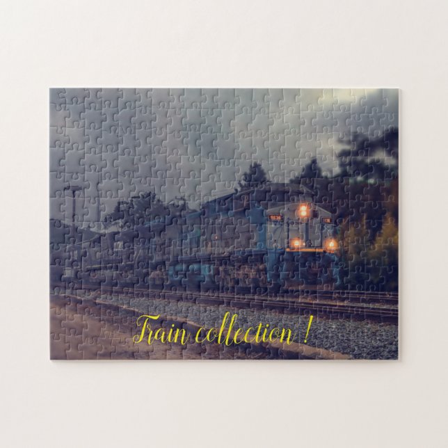 Puzzle Fun Art Train Famille (Horizontal)
