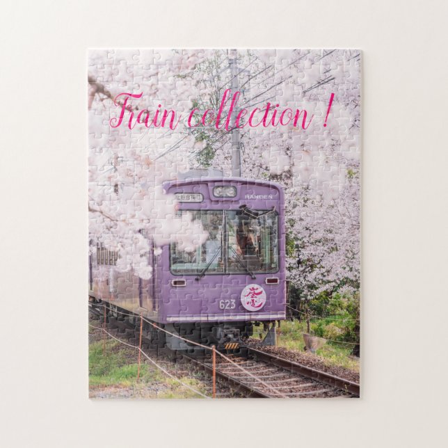 Puzzle Fun Art Train Famille (Vertical)