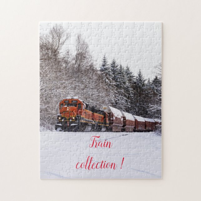 Puzzle Fun Art Train Famille (Vertical)