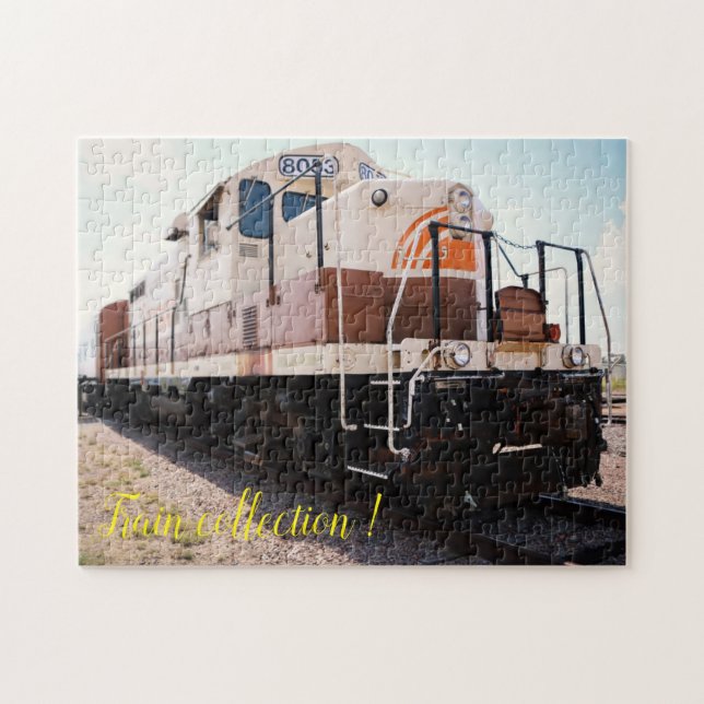 Puzzle Fun Art Train Famille (Horizontal)